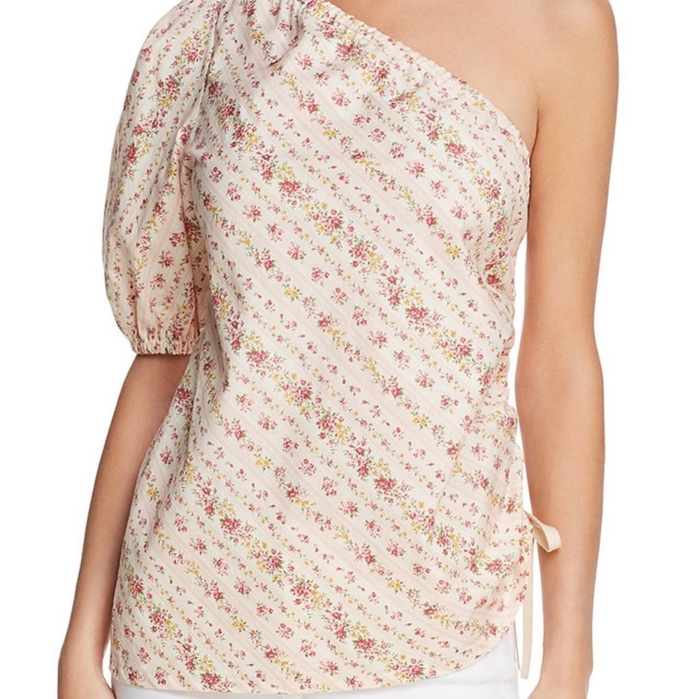 Petersyn Abigail One Shoulder Blouse size XSmall